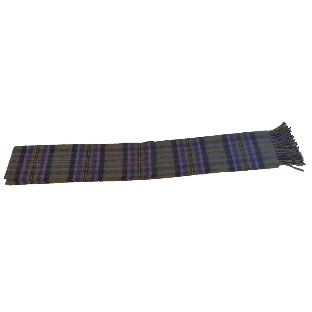 Kitlane Scotland 100% Lambswool Plaid Scarf‎ MacDonald Clan Tartan 65